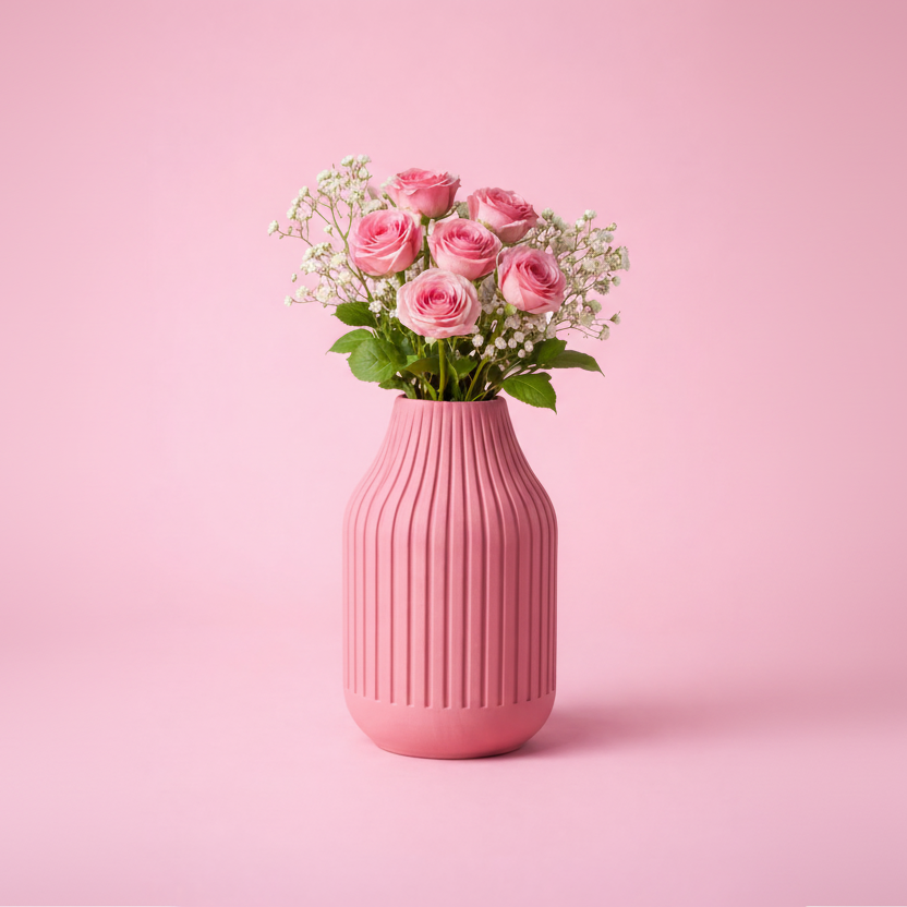 Lume Blush Vase