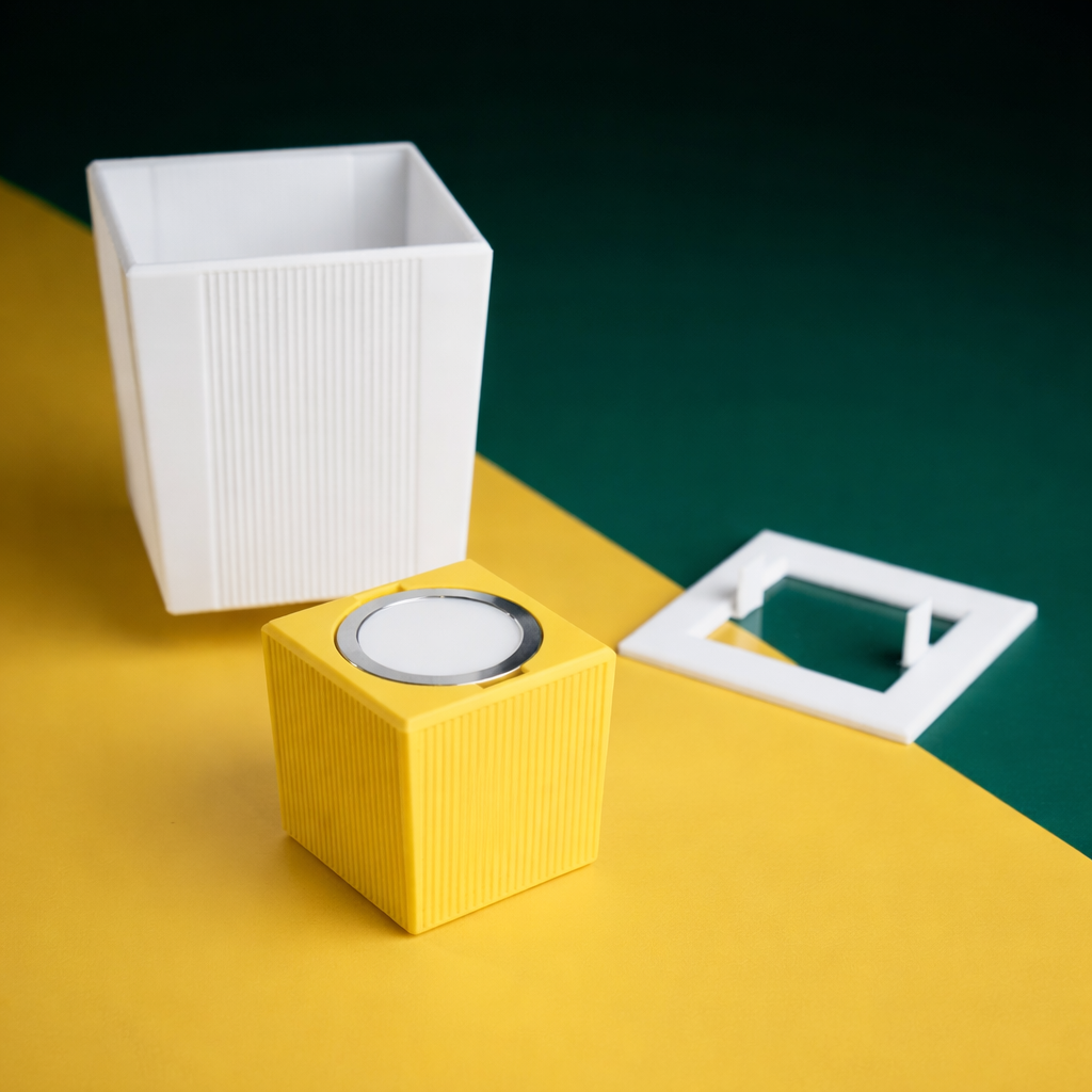 CubeGlow – Modern LED Table Lamp