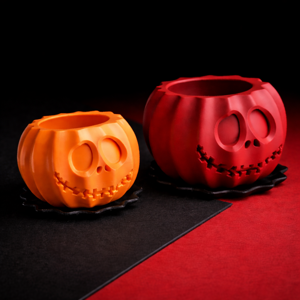 Midnight Terror Skull Planter Pot