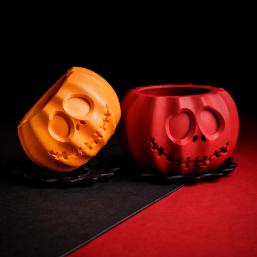 Midnight Terror Skull Planter Pot